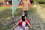 Färberworkshop im artpark/ Fotos privat